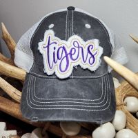 Hat Patch Tigers In the Hoop Embroidery